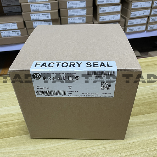 Allen-Bradley 1756-PB75R ControlLogix DC Redundant Power Supply
