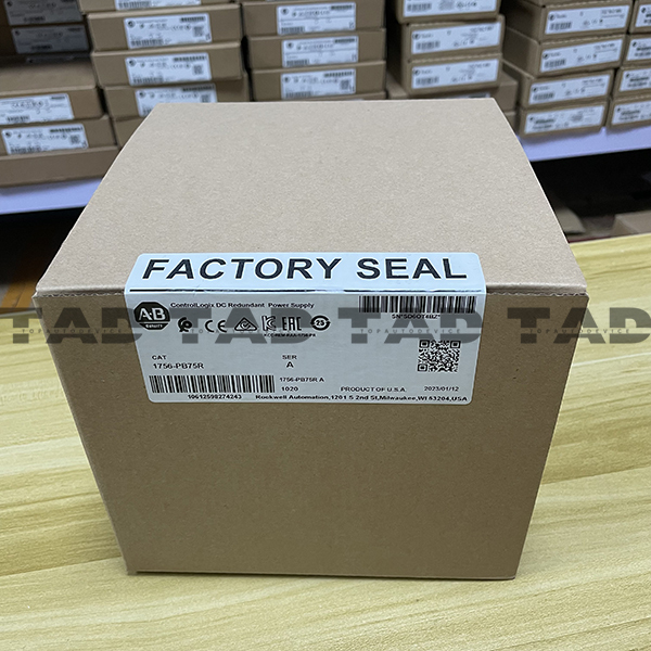 Allen-Bradley 1756-PB75R ControlLogix DC Redundant Power Supply