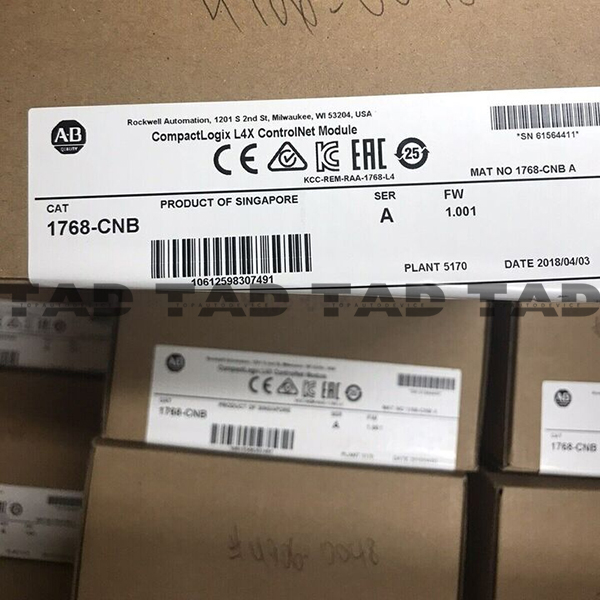 Allen-Bradley 1768-CNB CompactLogix L4X ControlNet Module