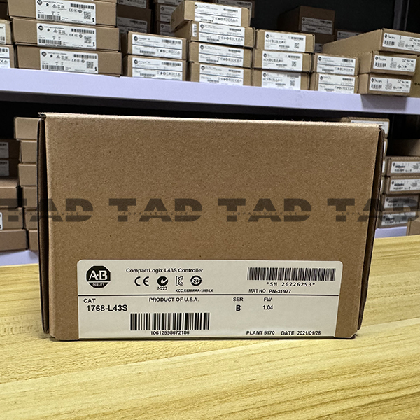 Allen-Bradley 1768-L43S Compact GuardLogix CPU L43S 2M/0.5M