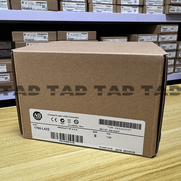 Allen-Bradley 1768-L43S Compact GuardLogix CPU L43S 2M/0.5M