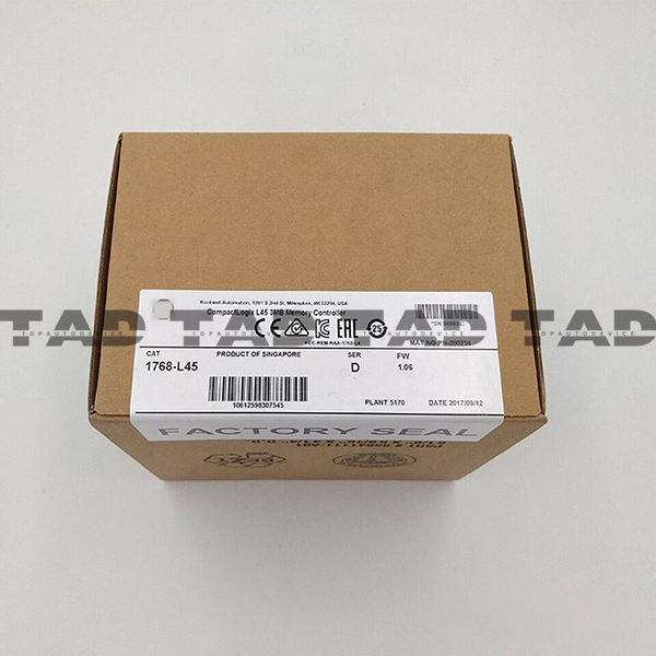 Allen-Bradley 1768-L45/D CompactLogix L45 3MB Memory Controller