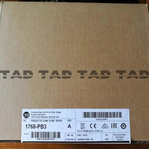 Allen-Bradley 1768-PB3 CompactLogix L4x DC In Power Supply