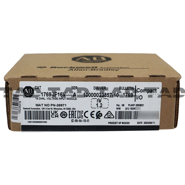 Allen-Bradley 1769-IF16V CompactLogix 16 Pt A/I Voltage Module