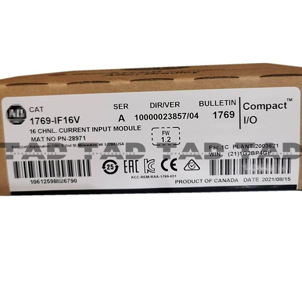 Allen-Bradley 1769-IF16V CompactLogix 16 Pt A/I Voltage Module