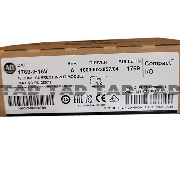 Allen-Bradley 1769-IF16V CompactLogix 16 Pt A/I Voltage Module