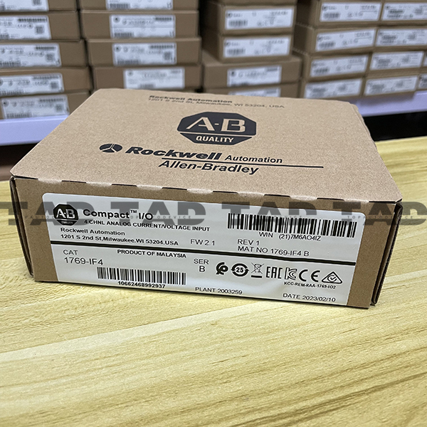 Allen-Bradley 1769-IF4 CompactLogix 4 Pt A/I C and V Module