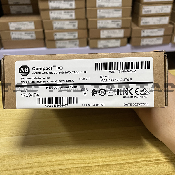 Allen-Bradley 1769-IF4 CompactLogix 4 Pt A/I C and V Module