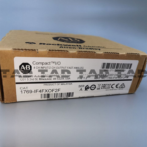 Allen-Bradley 1769-IF4FXOF2F CMPLX 6 Pt High Speed A/I and A/O Module