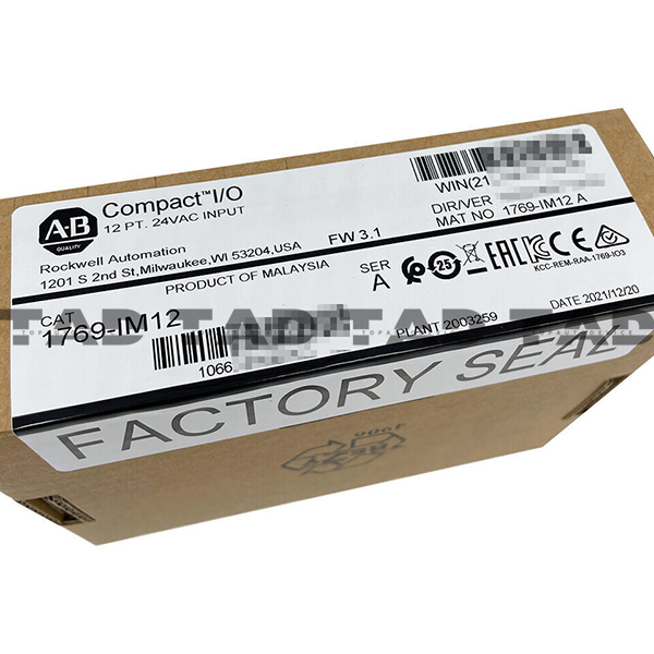 Allen-Bradley 1769-IM12 CompactLogix 12 Pt 240VAC D/I Module