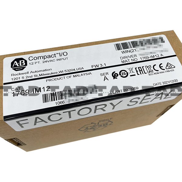 Allen-Bradley 1769-IM12 CompactLogix 12 Pt 240VAC D/I Module