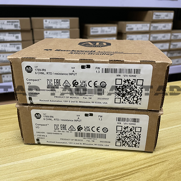 Allen-Bradley 1769-IR6 CompactLogix 6 Pt RTD Module