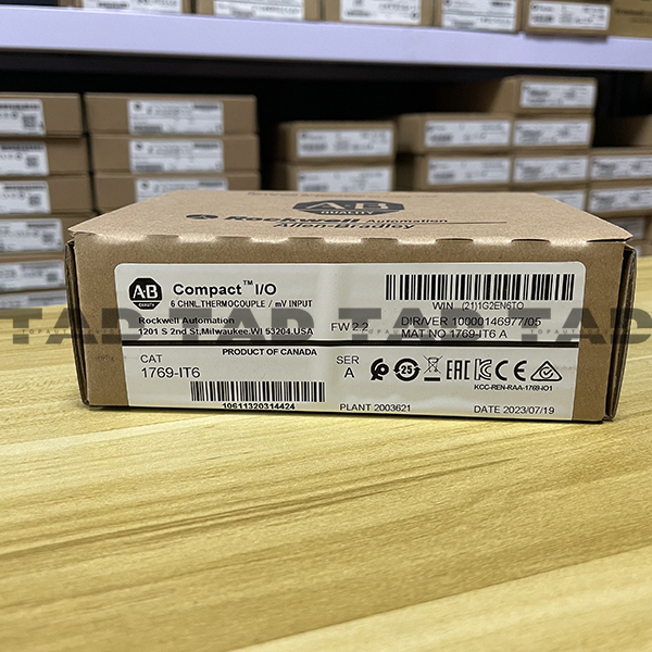 Allen-Bradley 1769-IT6 CompactLogix 6 Pt Thermocouple Module