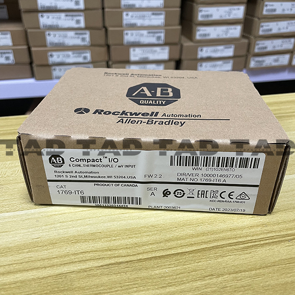 Allen-Bradley 1769-IT6 CompactLogix 6 Pt Thermocouple Module