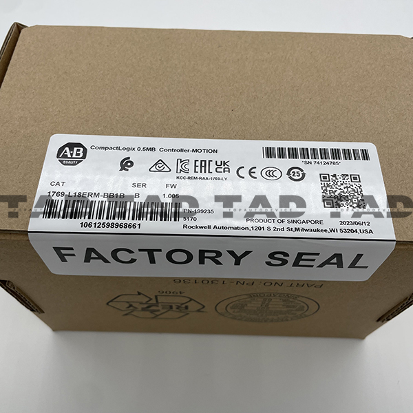 Allen-Bradley 1769-L18ERM-BB1B CompactLogix L18 512KB Ctlr-Motion