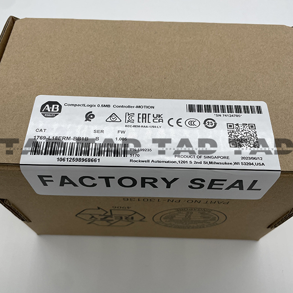Allen-Bradley 1769-L18ERM-BB1B CompactLogix L18 512KB Ctlr-Motion