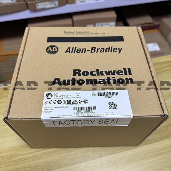 Allen-Bradley 1769-L24ER-QB1B CompactLogix 750KB DI/O Controller