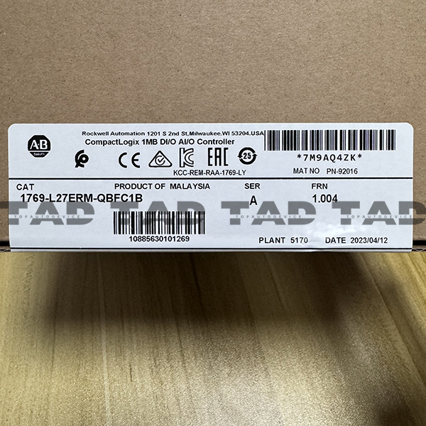 Allen-Bradley 1769-L27ERM-QBFC1B 