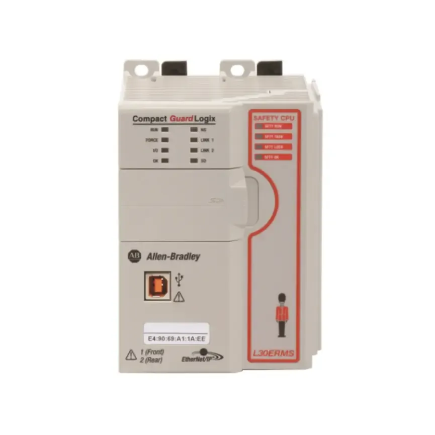 Allen-Bradley 1769-L30ERMS Compact GuardLogix CPU, L30ERMS, 1M/0.5M