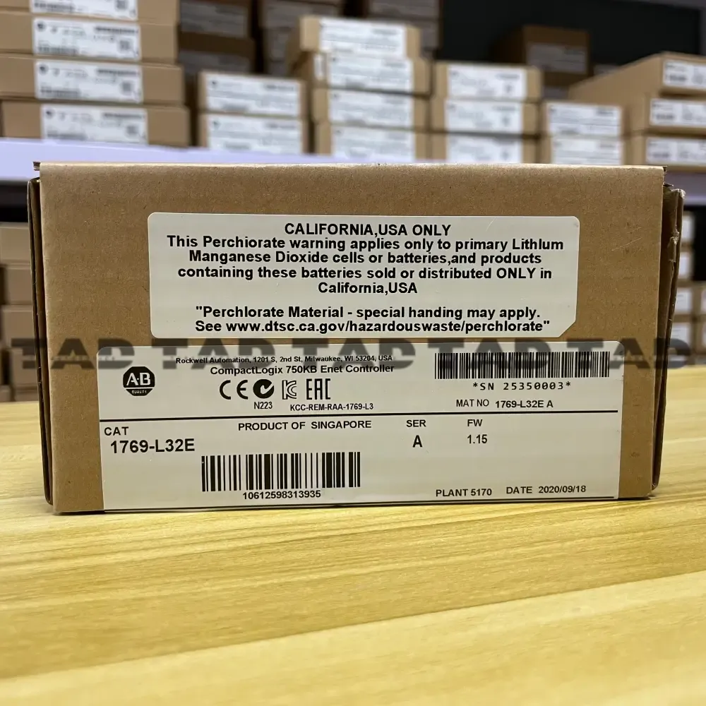 Allen Bradley 1769-L32E CONTROLLER MODULE