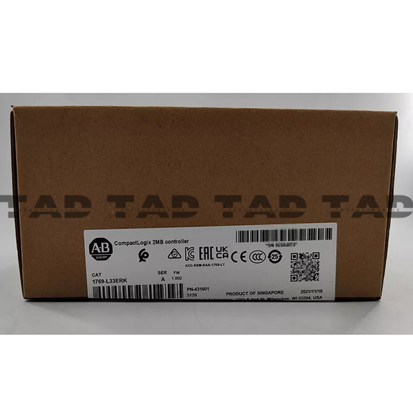 Allen-Bradley 1769-L33ERK CompactLogix 2MB controller