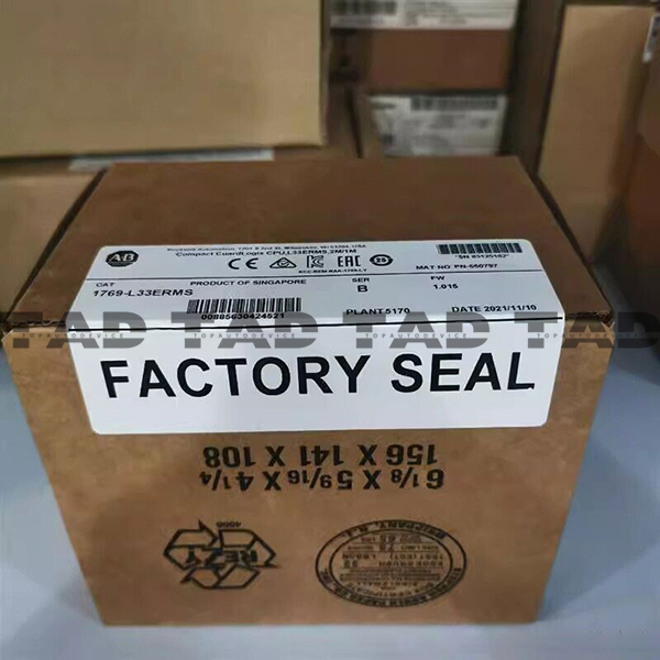 Allen-Bradley 1769-L33ERMS Compact GuardLogix CPU, L33ERMS, 2M/1M