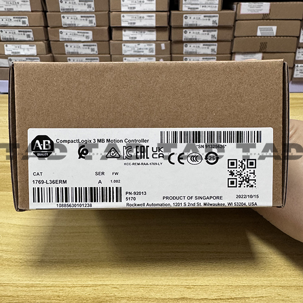 Allen-Bradley 1769-L36ERM CompactLogix 3 MB Motion Controller