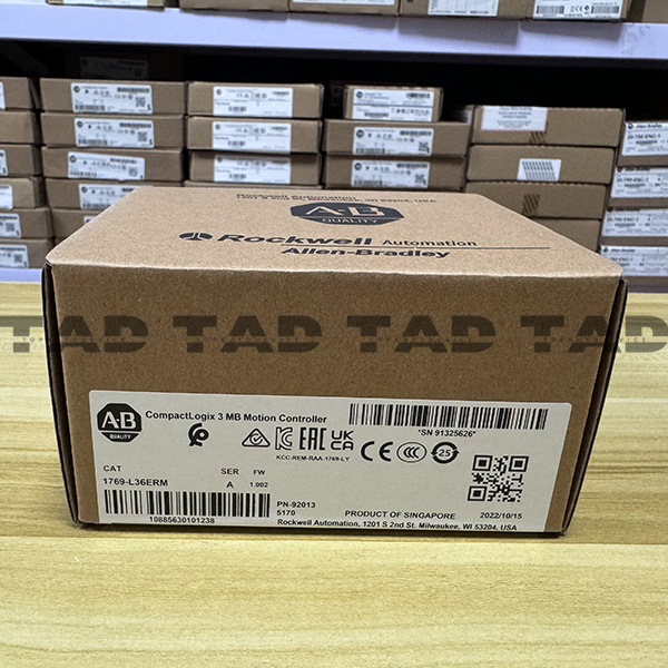 Allen-Bradley 1769-L36ERM CompactLogix 3 MB Motion Controller