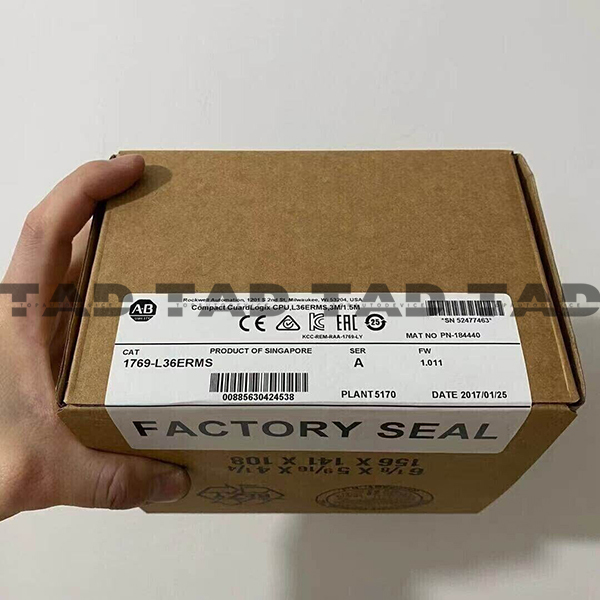 Allen-Bradley 1769-L36ERMS Compact GuardLogix CPU, L36ERMS, 3M/1.5M