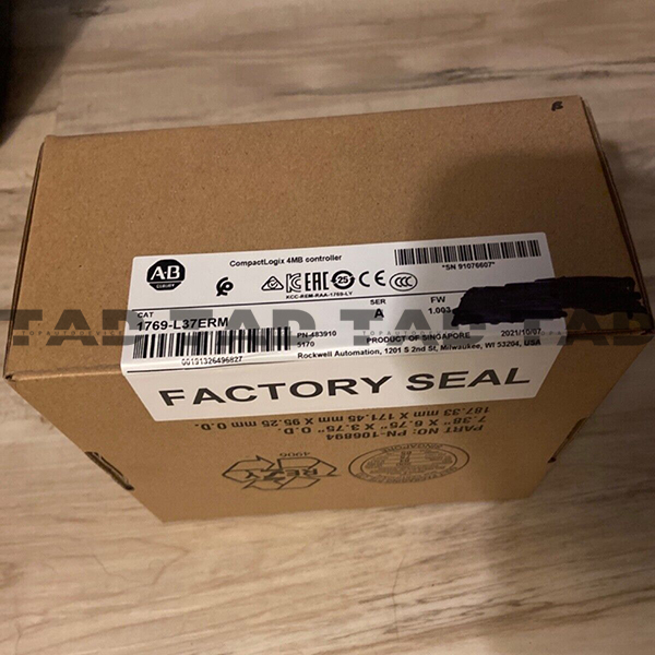 Allen-Bradley 1769-L37ERM CompactLogix 4MB controller