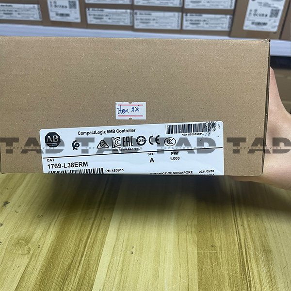 Allen-Bradley 1769-L38ERM CompactLogix 5MB controller