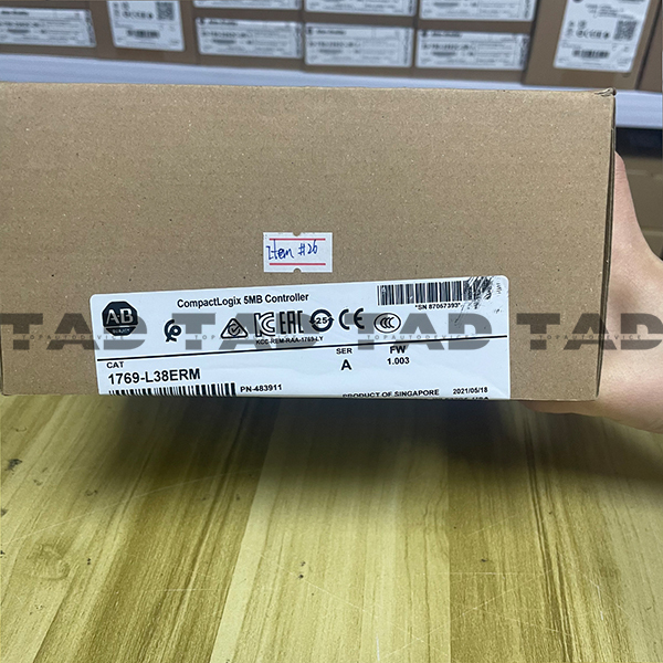 Allen-Bradley 1769-L38ERM CompactLogix 5MB controller