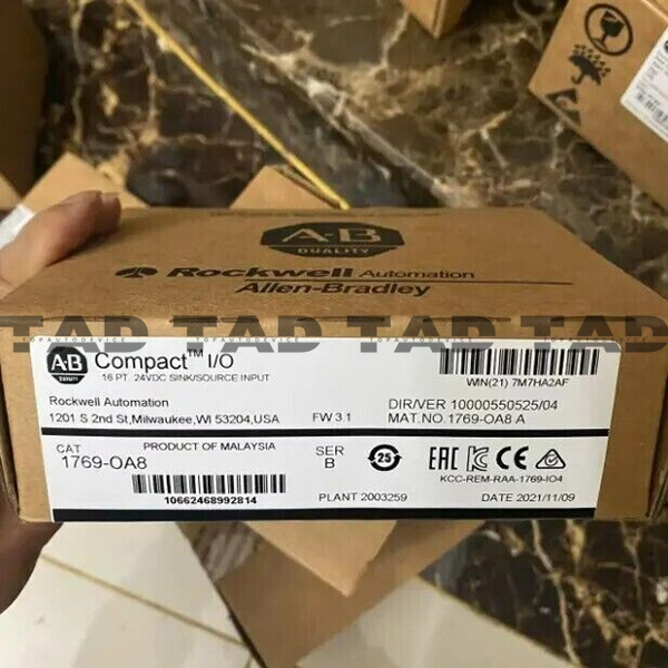 Allen-Bradley 1769-OA8 CompactLogix 8 Pt 240VAC D/O Module