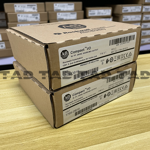 Allen-Bradley 1769-OB16 CompactLogix 16 Pt 24VDC D/O Module