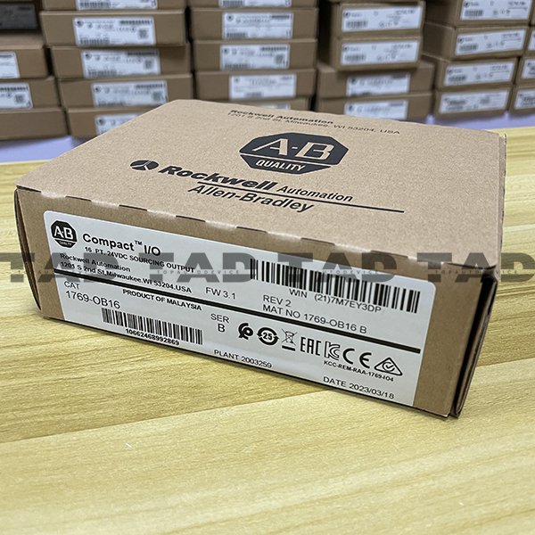 Allen-Bradley 1769-OB16 CompactLogix 16 Pt 24VDC D/O Module