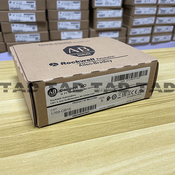 Allen-Bradley 1769-OB16 CompactLogix 16 Pt 24VDC D/O Module