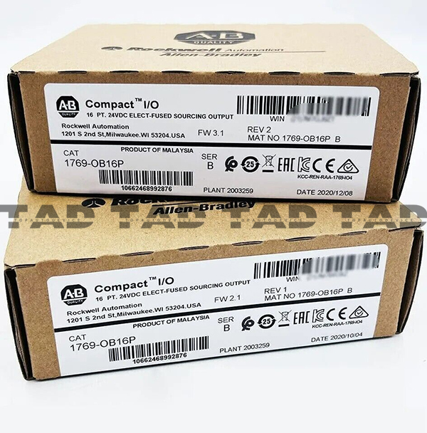 Allen-Bradley 1769-OB16P CompactLogix 16 Pt 24VDC Prot D/O Module