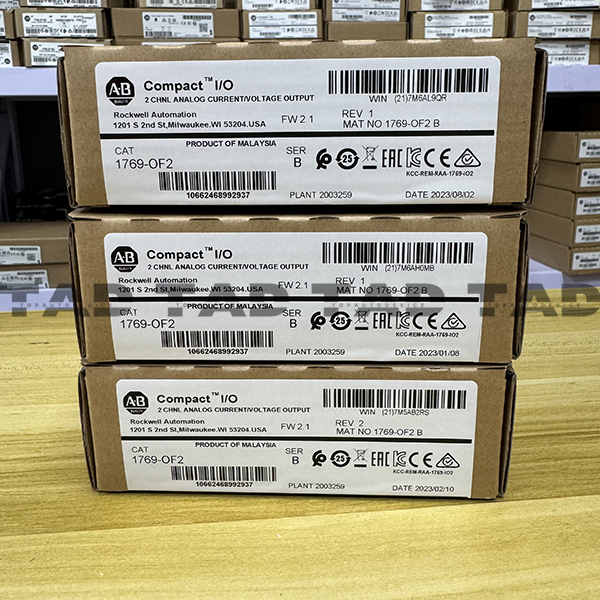 Allen-Bradley 1769-OF2 CompactLogix 2 Pt A/O C and V Module