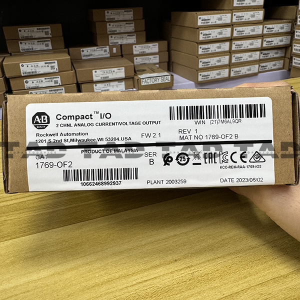 Allen-Bradley 1769-OF2 CompactLogix 2 Pt A/O C and V Module