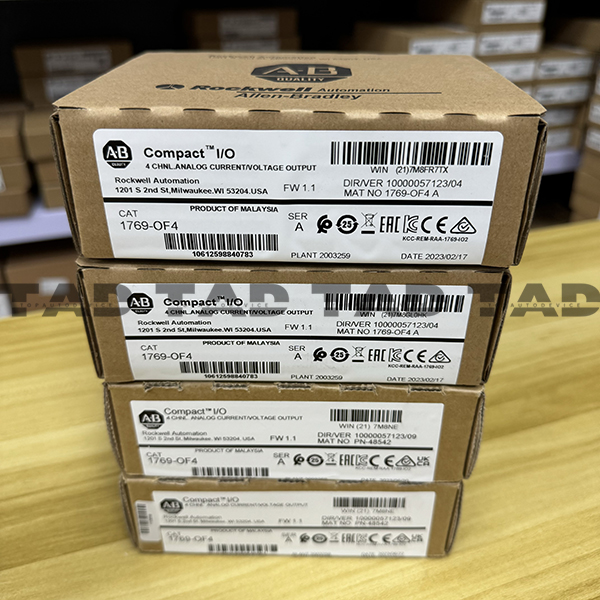 Allen-Bradley 1769-OF4 CompactLogix 4 Pt A/O C and V Module