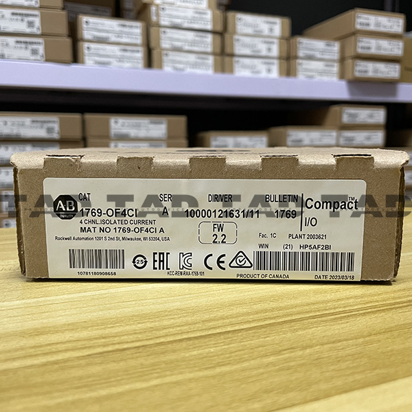 Allen-Bradley 1769-OF4CI CompactLogix 4 Pt A/O Current Module