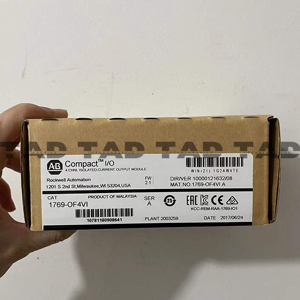 Allen-Bradley 1769-OF4VI CompactLogix 4 Pt A/O VoltageModule