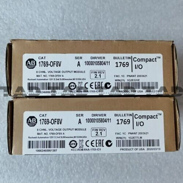 Allen-Bradley 1769-OF8V CompactLogix 8 Pt A/O Voltage Module