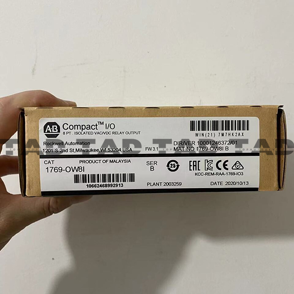 Allen-Bradley 1769-OW8I CompactLogix 8 Pt D/O Relay Iso Module