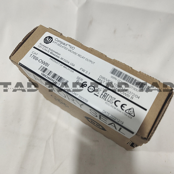 Allen-Bradley 1769-OW8I CompactLogix 8 Pt D/O Relay Iso Module
