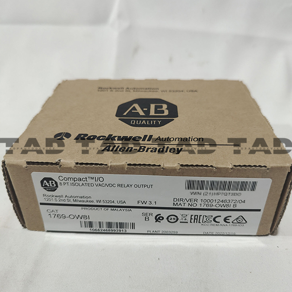 Allen-Bradley 1769-OW8I CompactLogix 8 Pt D/O Relay Iso Module
