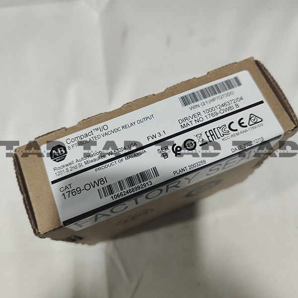 Allen-Bradley 1769-OW8I CompactLogix 8 Pt D/O Relay Iso Module