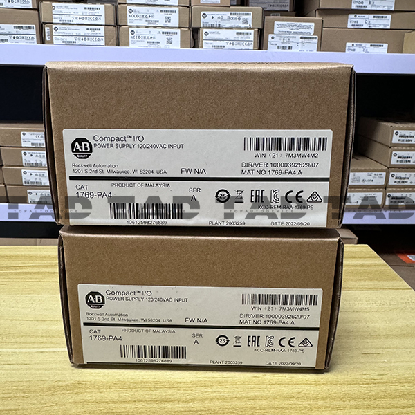 Allen-Bradley 1769-PA4 CMPLX Selectable AC 4A/2A Power Supply