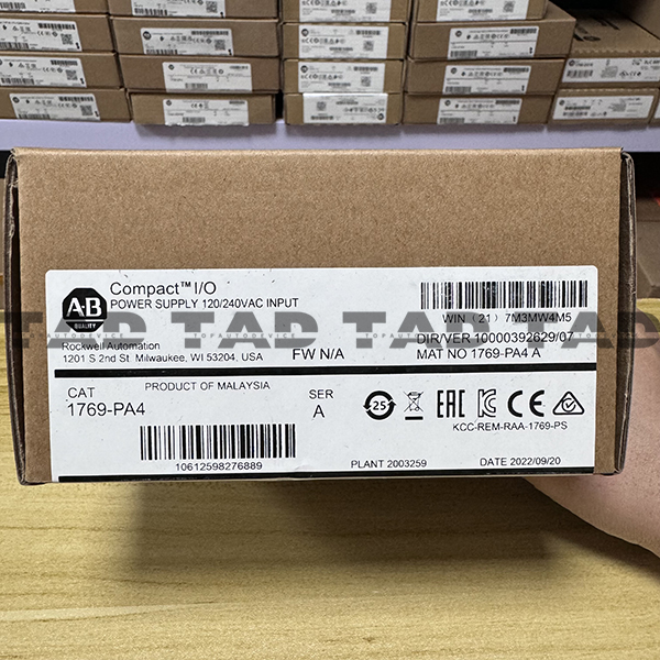 Allen-Bradley 1769-PA4 CMPLX Selectable AC 4A/2A Power Supply