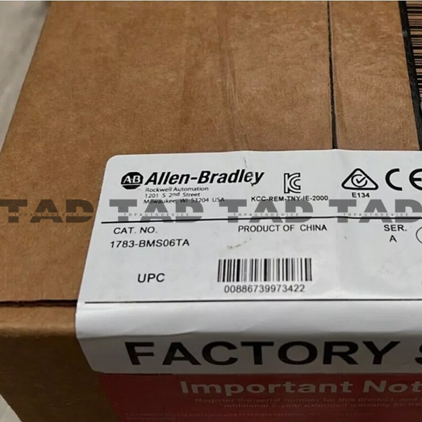 Allen-Bradley 1783-BMS06TA Stratix 5700 6 Port Managed Switch